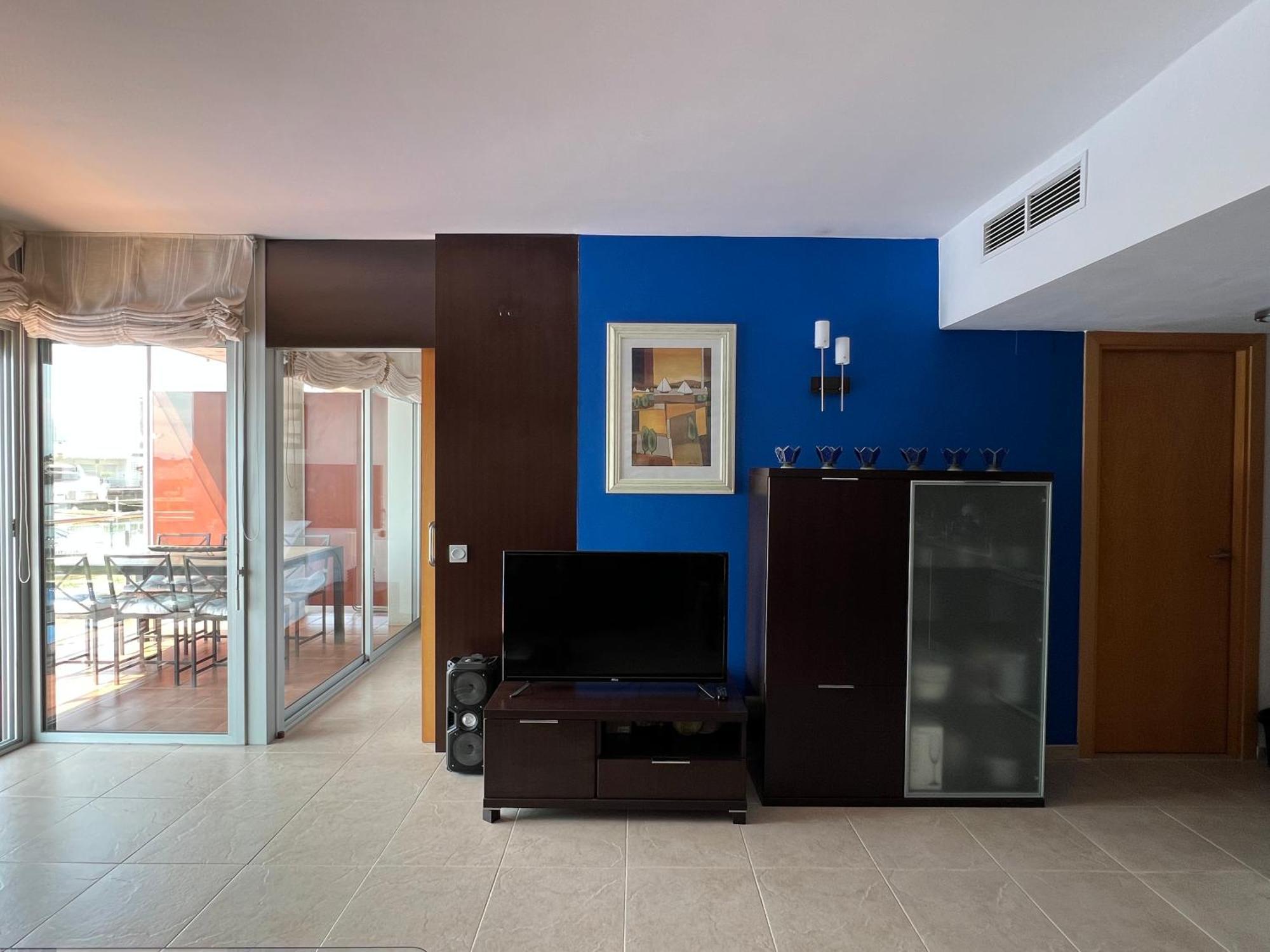 Blau Apartamento Frente A Los Canales Y Las Puestas De Sol De Roses Eksteriør billede